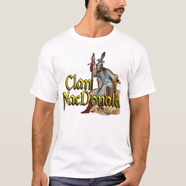 Clan MacDonald Old Scottish Highland Games Shirts (Vorderseite)