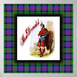 Clan MacDonald Scottish Dream Poster