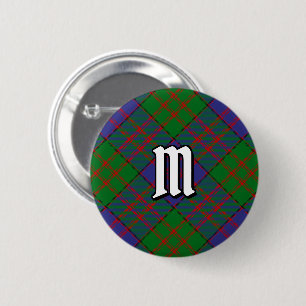 Clan MacDonald Tartan Button