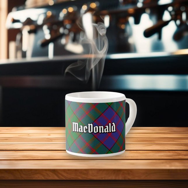 Clan MacDonald Tartan Espresso Cup Espressotasse (Von Creator hochgeladen)