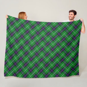 Clan MacDonald Tartan Fleecedecke
