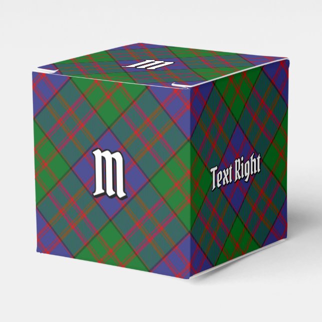 Clan MacDonald Tartan Gevor Box Geschenkschachtel (Vorderseite)