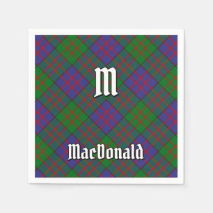 Clan MacDonald Tartan Napkins Serviette