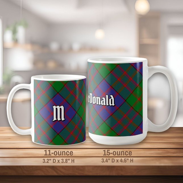 Clan MacDonald Tartan Tasse (Von Creator hochgeladen)