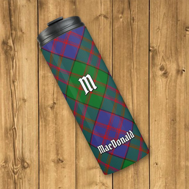 Clan MacDonald Tartan Thermal Tumbler Thermosbecher (Von Creator hochgeladen)