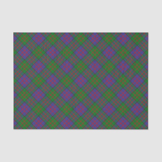 Clan MacDonald Tartan Tissue Paper Seidenpapier (Vorderseite)
