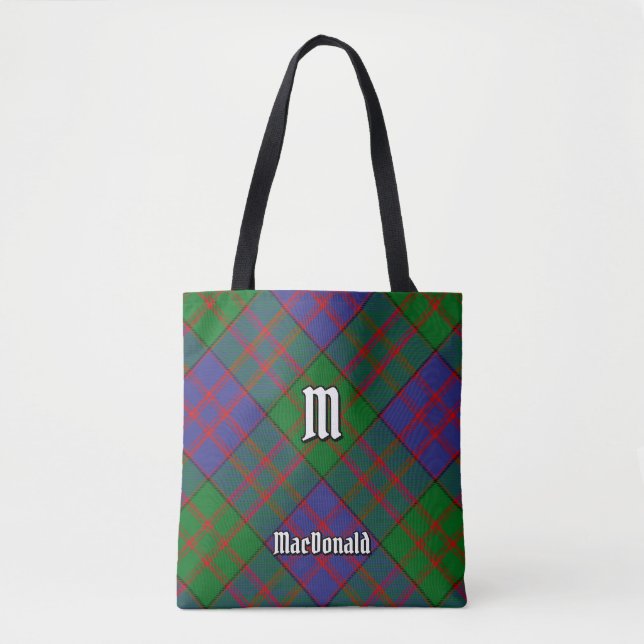 Clan MacDonald Tartan Tote Bag (Vorderseite)