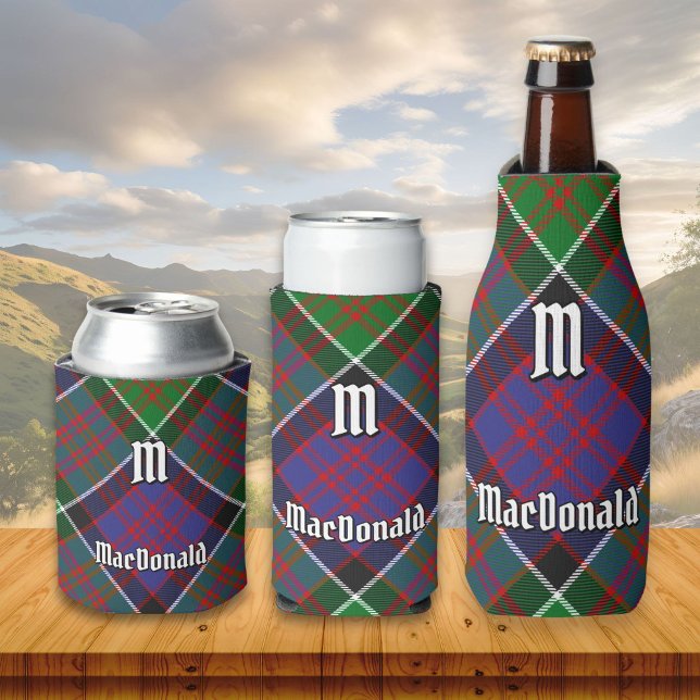 Clan MacDonald von Clanranald Tartan Can Cooler Dosenkühler (Von Creator hochgeladen)