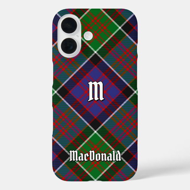 Clan MacDonald von Clanranald Tartan Case-Mate iPhone Hülle (Rückseite)