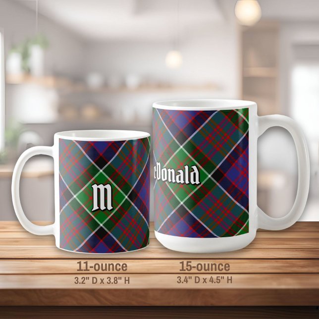 Clan MacDonald von Clanranald Tartan Coffee Tasse (Von Creator hochgeladen)