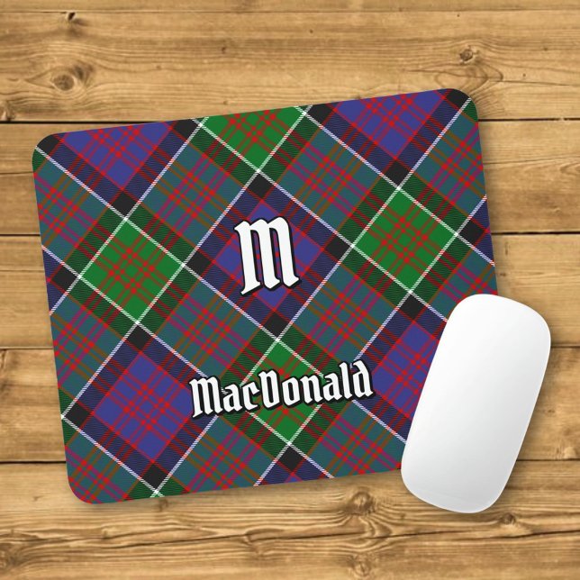 Clan MacDonald von Clanranald Tartan Mouse Pad Mousepad (Von Creator hochgeladen)