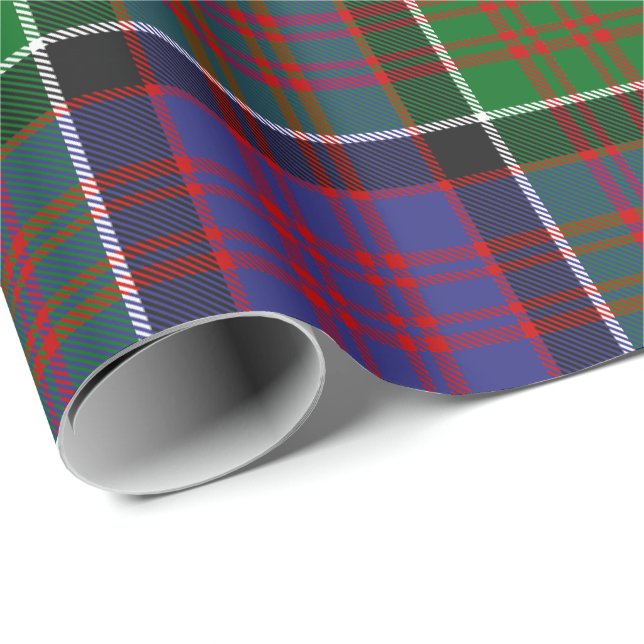 Clan MacDonald von Clanranald Tartan Wrapping Pape Geschenkpapier (Rolleneckpunkt)