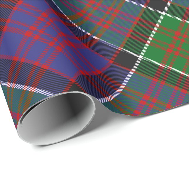 Clan MacDonald von Clanranald Tartan Wrapping Pape Geschenkpapier (Rolleneckpunkt)