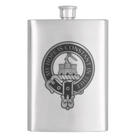 Clan MacDonald von Clanranald Wappen Flask Flachmann