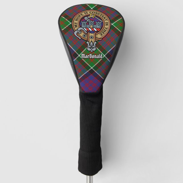 Clan MacDonald von Clanranald Wappen Golf Headcover (Vorderseite)