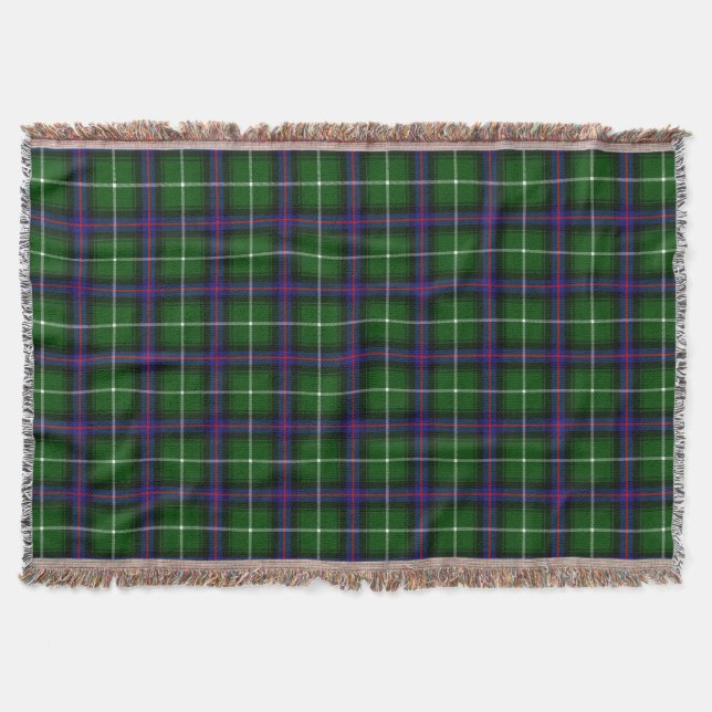 Clan MacDonald von der Isles Tartan Decke (Vorderseite)