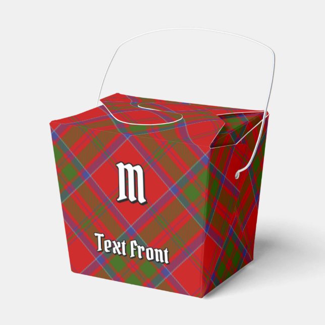 Clan MacDonald von Keppoch Tartan Gefälligkeitsbox Geschenkschachtel (Vorderseite)