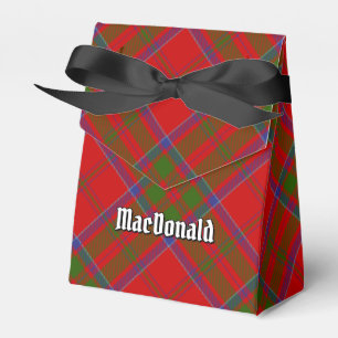 Clan MacDonald von Keppoch Tartan Gefälligkeitsbox Geschenkschachtel
