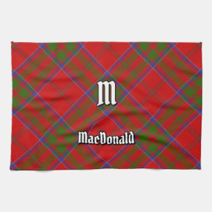 Clan MacDonald von Keppoch Tartan Küchentuch