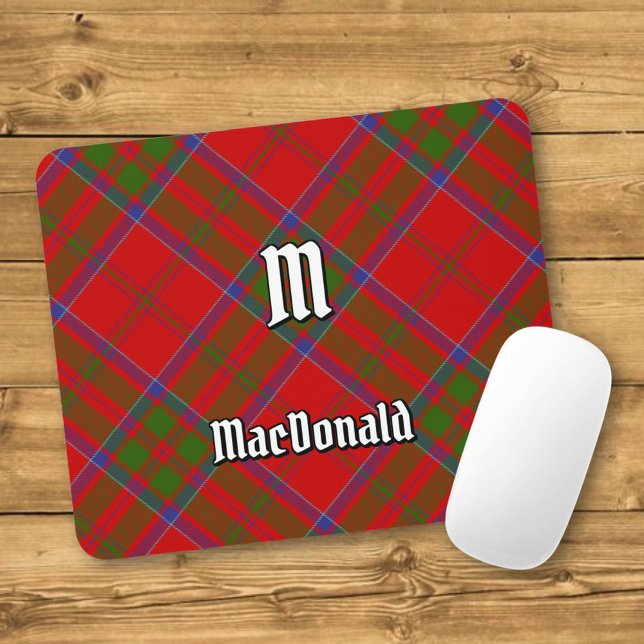 Clan MacDonald von Keppoch Tartan Mouse Pad Mousepad (Von Creator hochgeladen)