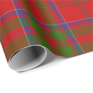 Clan MacDonald von Keppoch Tartan Wrapping Paper Geschenkpapier