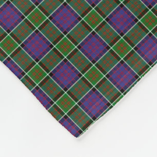 Clan MacDonald von Ranald Tartan Fleecedecke