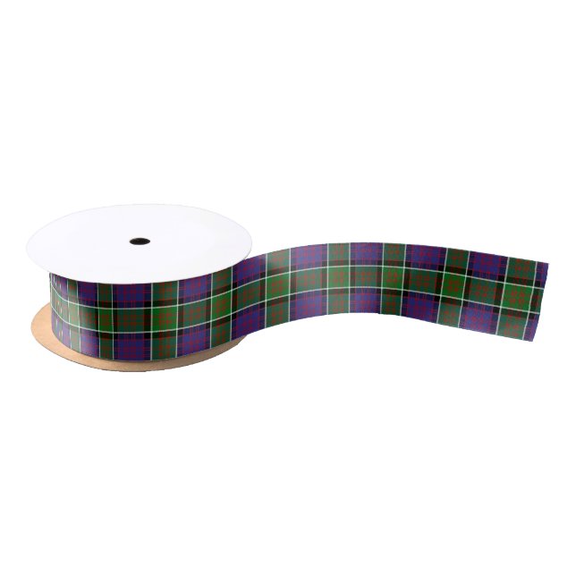 Clan MacDonald von Ranald Tartan Satinband (Spule)