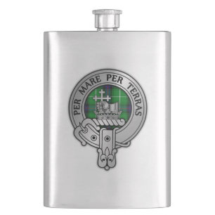 Clan MacDonald Wappen Flask Flachmann