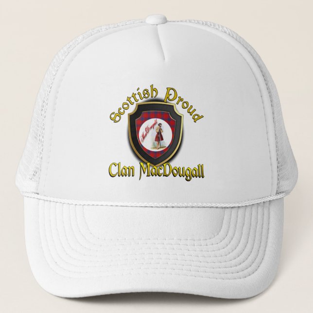 Clan MacDougall Scottish Dynsty Cap Truckerkappe (Vorderseite)