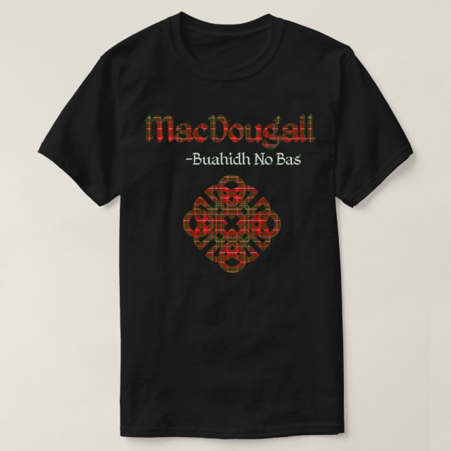 Clan MacDougall Scottish Pride T-Shirt (Design vorne)