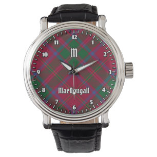 Clan MacDougall Tartan Armbanduhr