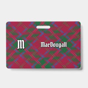 Clan MacDougall Tartan Ausweis