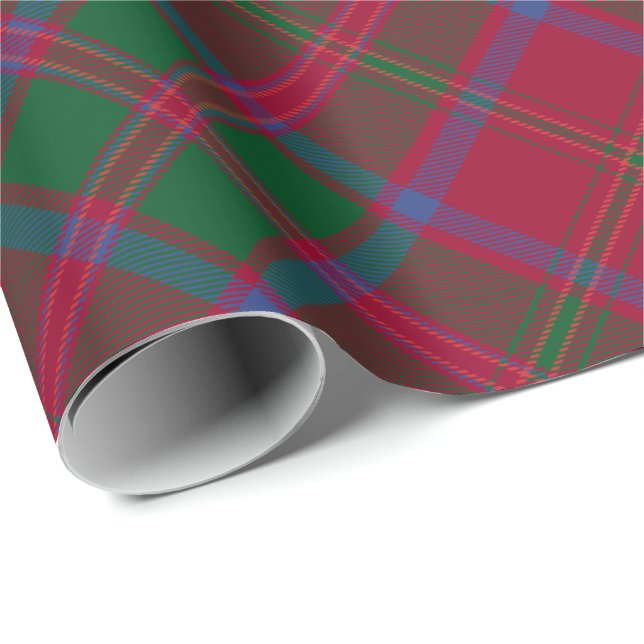 Clan MacDougall Tartan Geschenkpapier (Rolleneckpunkt)