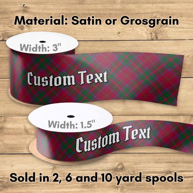 Clan MacDougall Tartan Satinband (Von Creator hochgeladen)