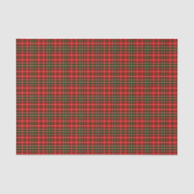 Clan MacDougall Tartan Seidenpapier (Vorderseite)