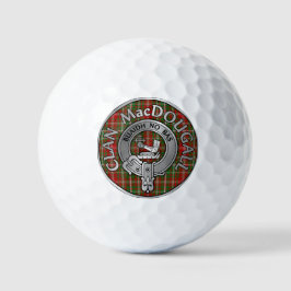 Clan MacDougall Wappen & Tartan Golfball