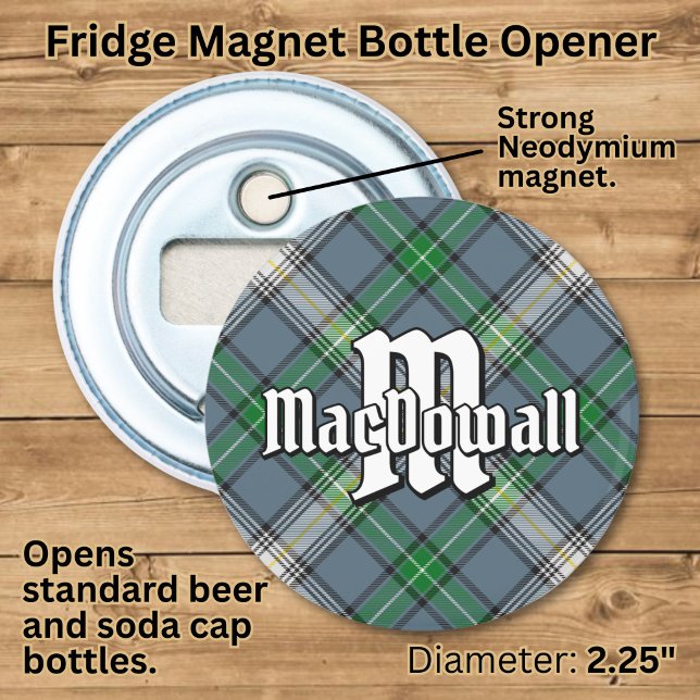 Clan MacDowall Tartan Flaschenöffner (Von Creator hochgeladen)