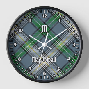 Clan MacDowall Tartan Uhr