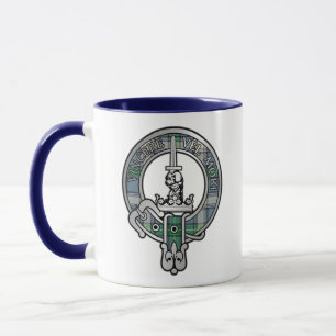Clan MacDowall Wappen & Tartan Tasse