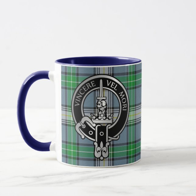 Clan MacDowall Wappen & Tartan Tasse (Links)
