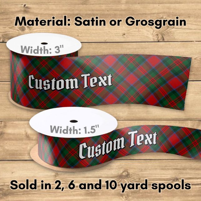 Clan MacDuff Tartan Satinband (Von Creator hochgeladen)