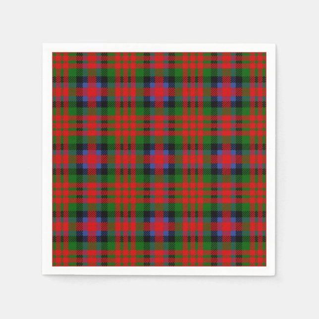 Clan MacDuff Tartan Serviette (Vorderseite)