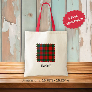 Clan MacDuff Tartan Tragetasche
