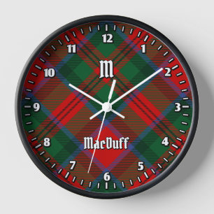 Clan MacDuff Tartan Uhr