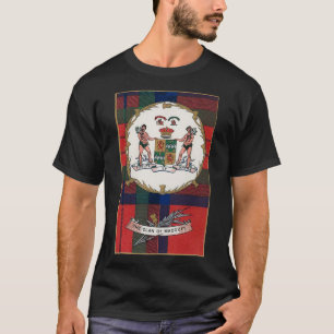 Clan MacDuff Vintag Tartan Wappen Abzeichen T-Shirt