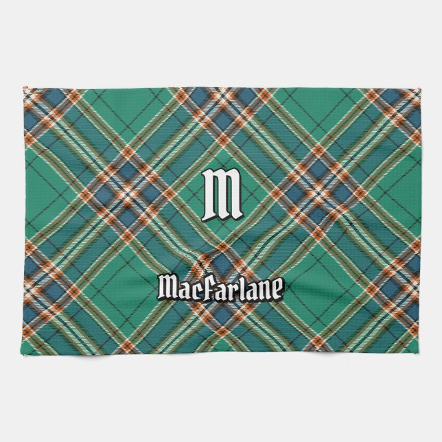 Clan MacFarlane Ancient Hunting Tartan Geschirrtuch (Horizontal)