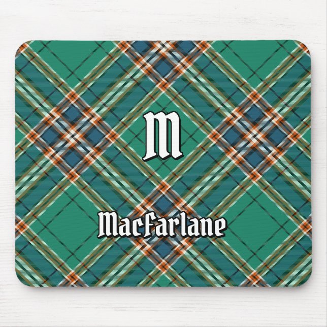 Clan MacFarlane Ancient Hunting Tartan Mousepad (Vorne)