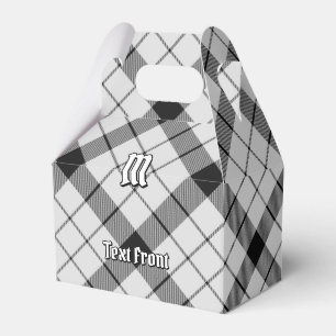 Clan MacFarlane Black and White Tartan Geschenkschachtel