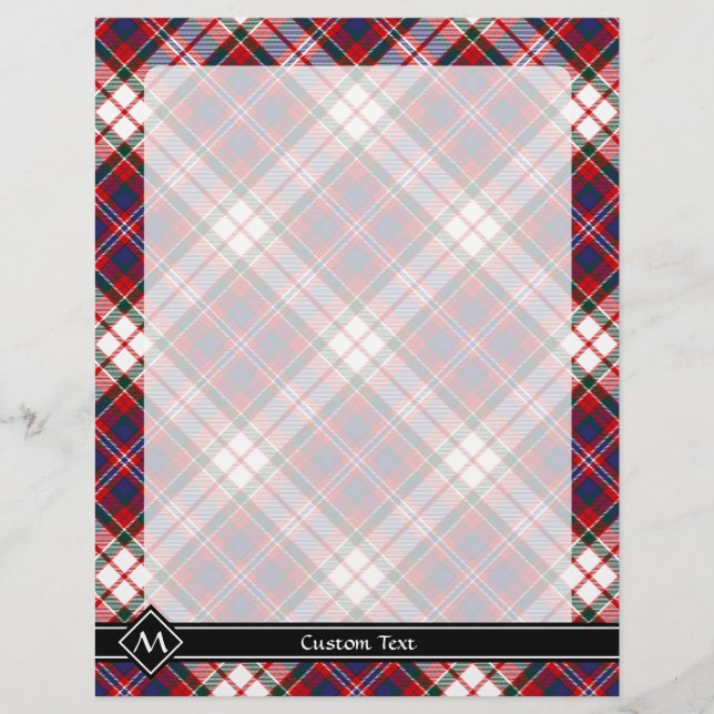 Clan MacFarlane Dress Tartan Flyer (Vorne)