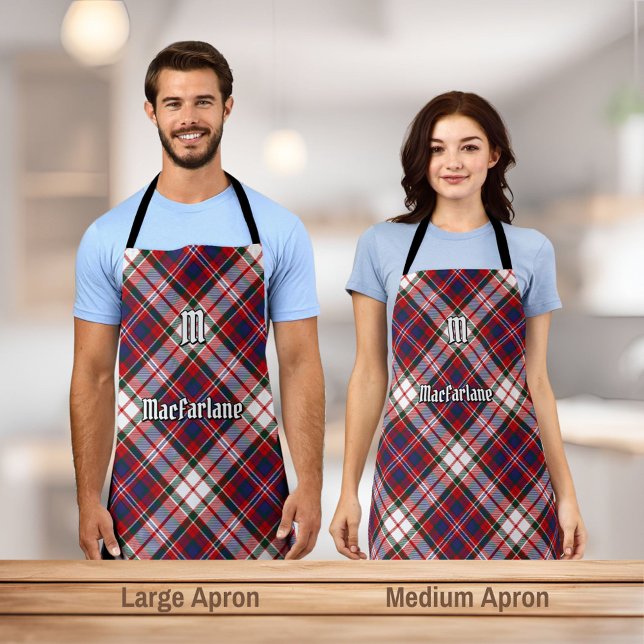 Clan MacFarlane Dress Tartan Schürze (Von Creator hochgeladen)